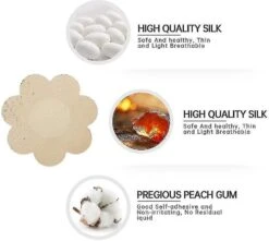 New Breast Lift Tape With Nipple Cover Set (10pcs) A-e Cup Big Large Size,chest